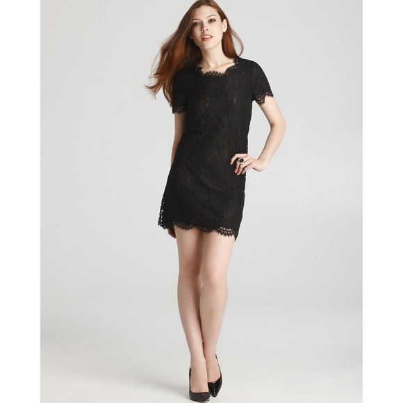 Joie Dresses & Skirts - Joie Susina Black Lace Dress Medium